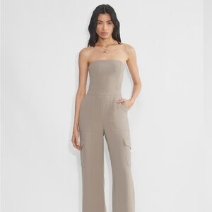 Aritiza Wilfred cordial cargo jumpsuit size 6 NWT